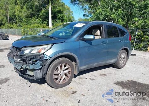 2015 Honda Cr-V Ex-L из США, поврежденный, VIN 2HKRM3H78FH557541